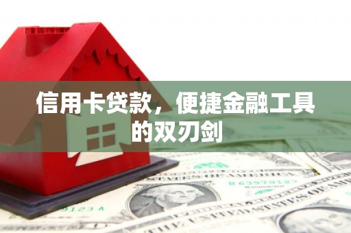 黄石港信用卡贷款，便捷金融工具的双刃剑