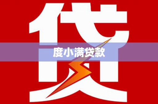 黄石港度小满贷款