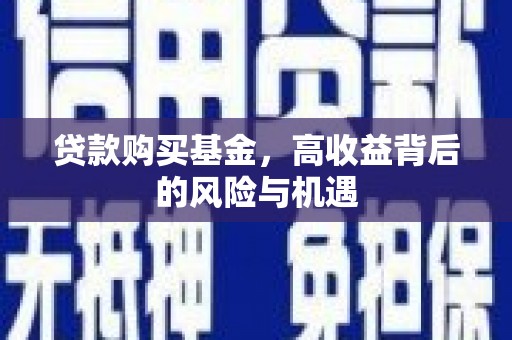 黄石港贷款购买基金，高收益背后的风险与机遇