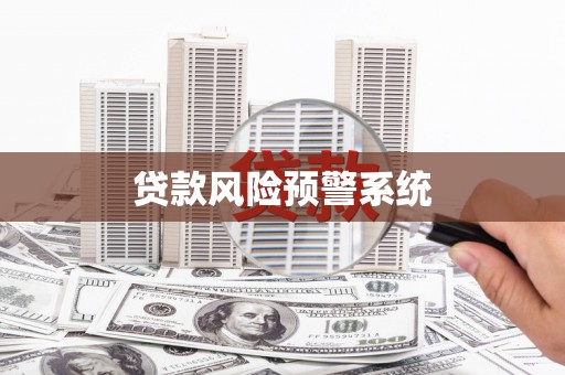 黄石港贷款风险预警系统