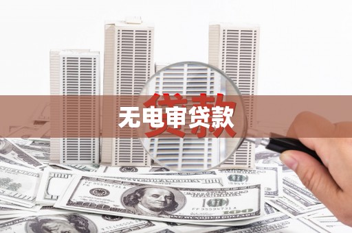黄石港无电审贷款