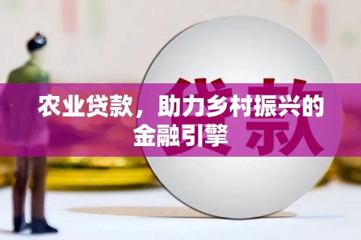 黄石港农业贷款，助力乡村振兴的金融引擎