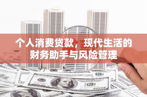 黄石港个人消费贷款，现代生活的财务助手与风险管理