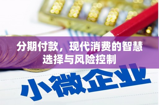 黄石港分期付款，现代消费的智慧选择与风险控制
