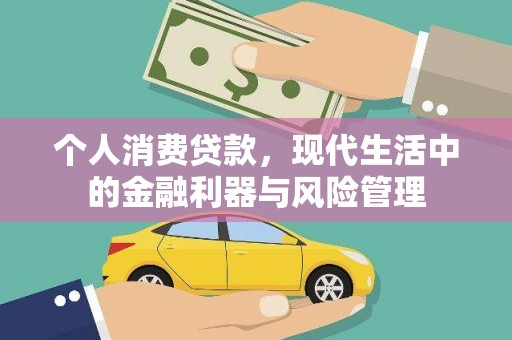 黄石港个人消费贷款，现代生活中的金融利器与风险管理