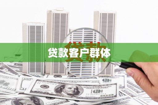 黄石港贷款客户群体