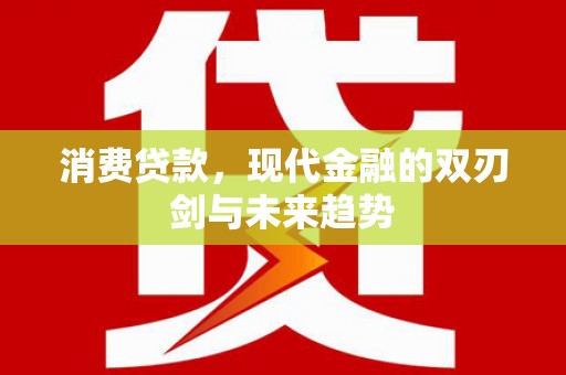 黄石港消费贷款，现代金融的双刃剑与未来趋势