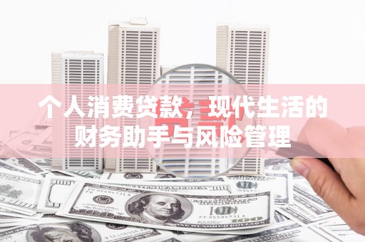 黄石港个人消费贷款，现代生活的财务助手与风险管理