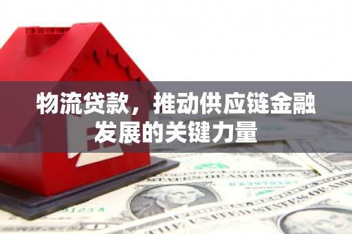黄石港物流贷款，推动供应链金融发展的关键力量