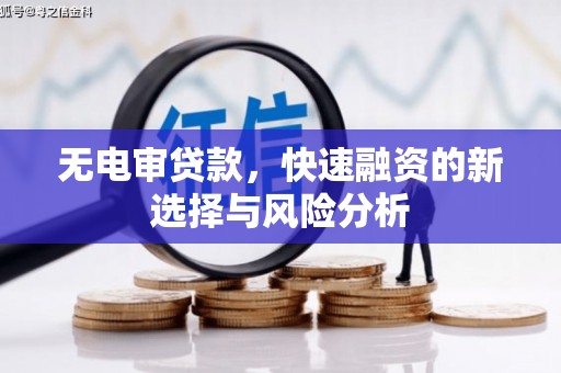 黄石港无电审贷款，快速融资的新选择与风险分析