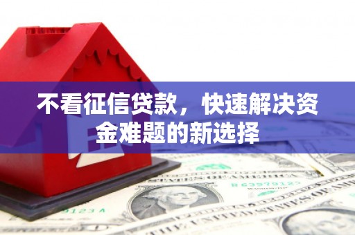 黄石港不看征信贷款，快速解决资金难题的新选择