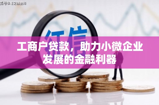 黄石港工商户贷款，助力小微企业发展的金融利器