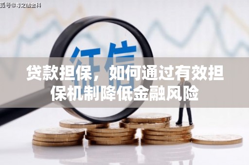黄石港贷款担保，如何通过有效担保机制降低金融风险