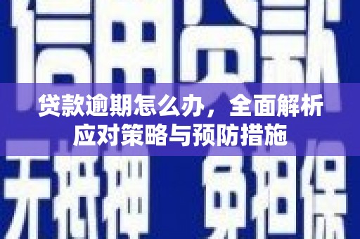 黄石港贷款逾期怎么办，全面解析应对策略与预防措施