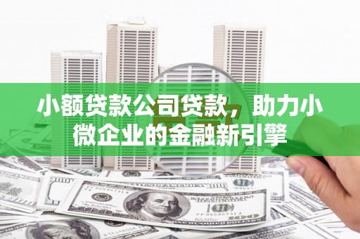 黄石港小额贷款公司贷款，助力小微企业的金融新引擎