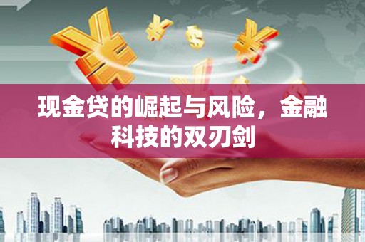 黄石港现金贷的崛起与风险，金融科技的双刃剑