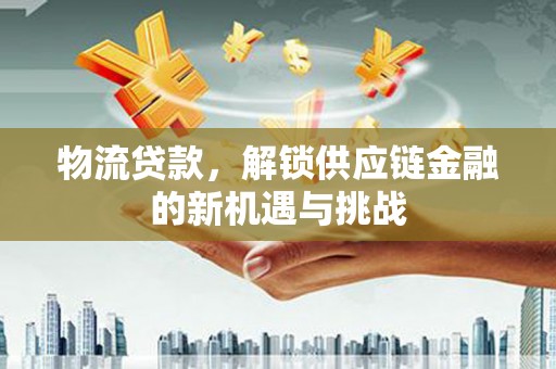黄石港物流贷款，解锁供应链金融的新机遇与挑战