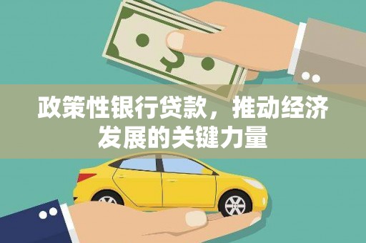 黄石港政策性银行贷款，推动经济发展的关键力量