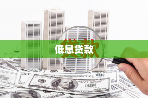 黄石港低息贷款