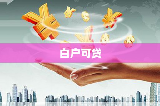 黄石港白户可贷