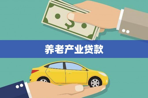 黄石港养老产业贷款
