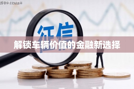 黄石港解锁车辆价值的金融新选择