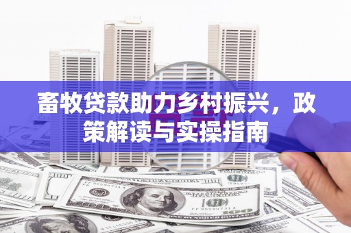 黄石港畜牧贷款助力乡村振兴，政策解读与实操指南