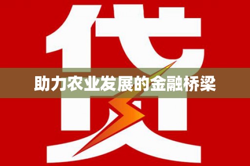 黄石港助力农业发展的金融桥梁