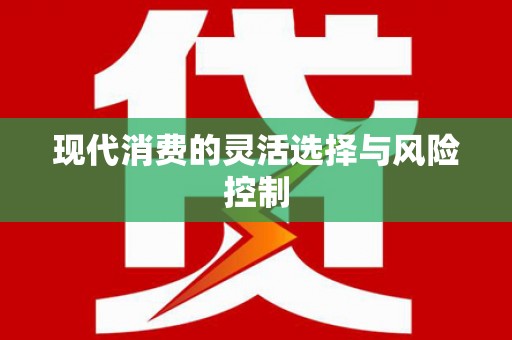 黄石港现代消费的灵活选择与风险控制