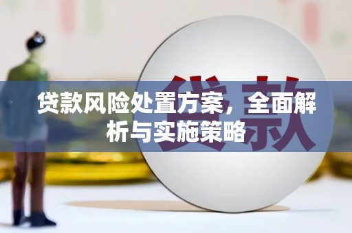 黄石港贷款风险处置方案，全面解析与实施策略