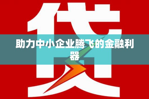 黄石港助力中小企业腾飞的金融利器
