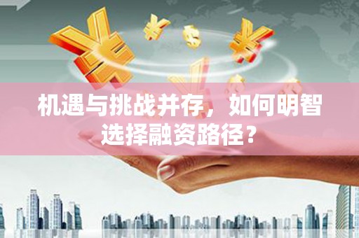 黄石港机遇与挑战并存，如何明智选择融资路径？