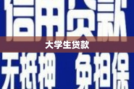 黄石港大学生贷款