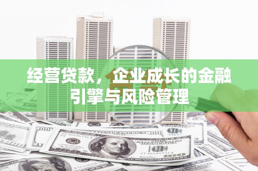 黄石港经营贷款，企业成长的金融引擎与风险管理