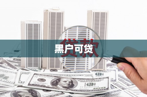 黄石港黑户可贷